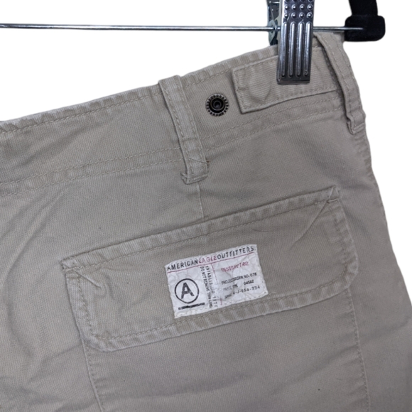 American Eagle Stretch Light Grey Shortie Chino Shorts 🌞👖 - Picture 7 of 7